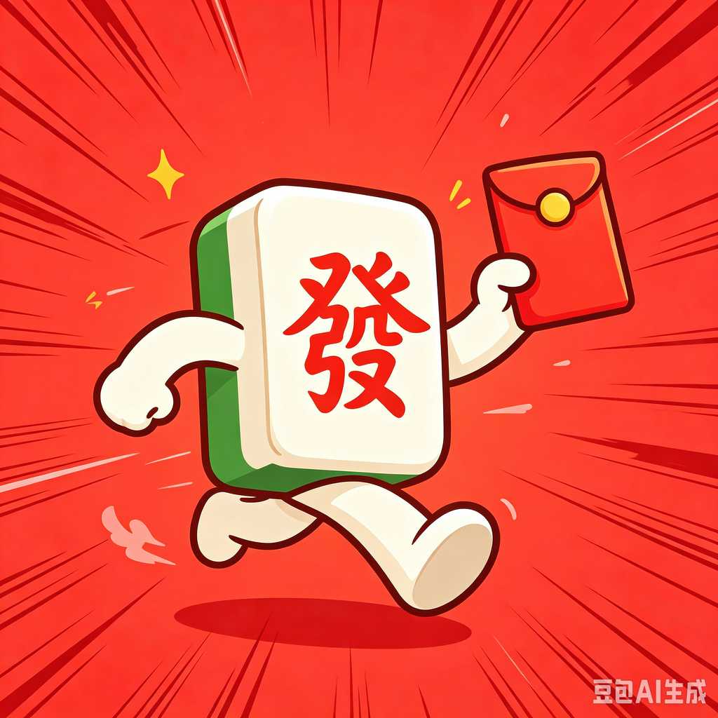elegant text mahjong tiles