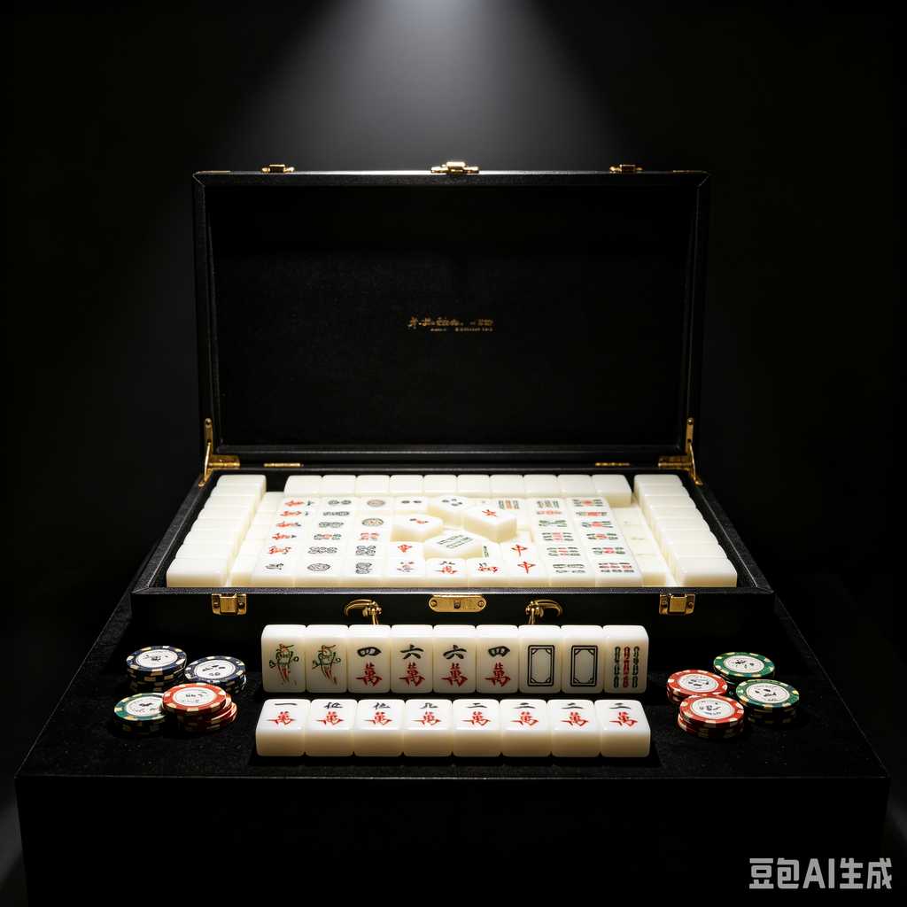 elegant text mahjong tiles