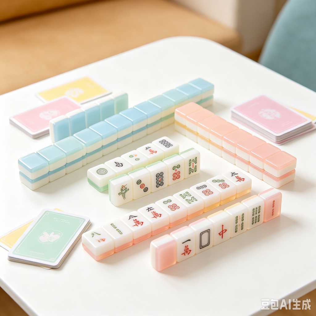 christmas gift mahjong set