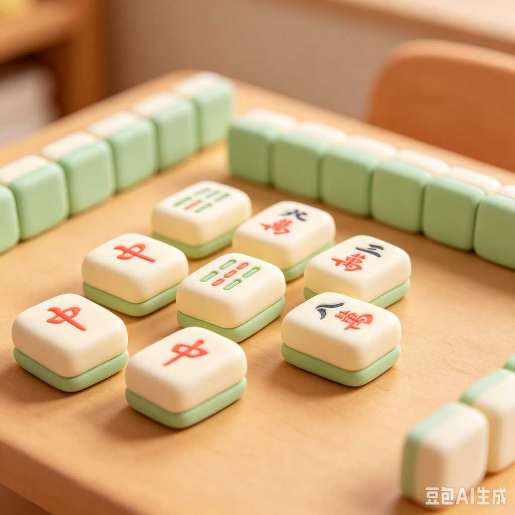 chinese style mahjong set