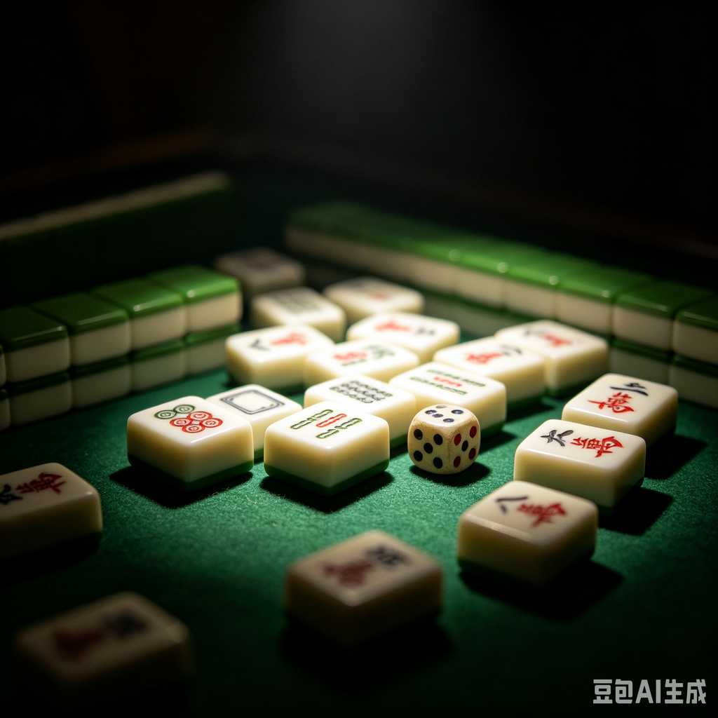 mahjong set with storage case